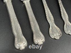110-Piece Postons Lonsdale Plate Sheffield Silverplate Cased Flatware Set London