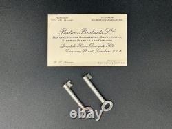 110-Piece Postons Lonsdale Plate Sheffield Silverplate Cased Flatware Set London