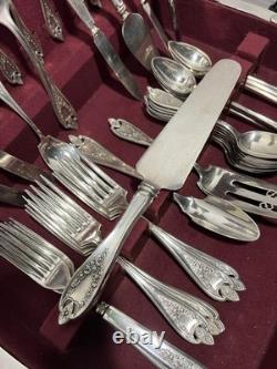 1847 ROGERSOLD COLONYPARTIAL SET WithMANY RARE PIECESEXCELLENT CONDITION