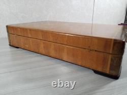 1847 ROGERS BROS FIRST LOVE Silver Plate Set + Chest Service 10. 60PIECES