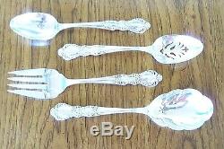 1847 ROGERS BROS IS HERITAGE Silverplate flatware, service for 8, Hostess set