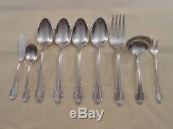 1847 Rogers Bros Remembrance Silver Plated Dinner Set Service For 12