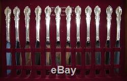 1847 Rogers Silverplated Flatware Set 78 Pcs Reflection 1959 In Original Chest
