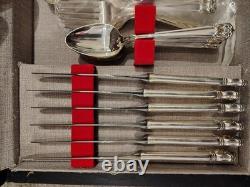 1847 ROGER Bros ETERNALLY YOURS IS Set Silverware Set Service for 12