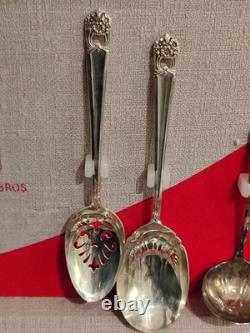1847 ROGER Bros ETERNALLY YOURS IS Set Silverware Set Service for 12