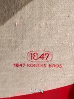 1847 ROGER Bros ETERNALLY YOURS IS Set Silverware Set Service for 12