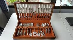 1847 Rodgers Bros. Silver Plated Stainless Flatware Set with Box