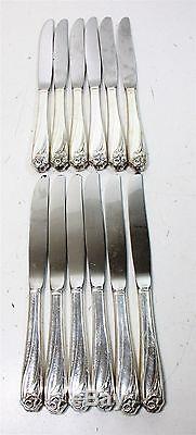 1847 Rodgers Daffodil Silver-plate Flatware 80 Pieces Set Service for 12