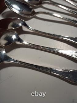 1847 Roger Bros Silverware Set Remembrance Pattern 8 Place Setting 83 Pieces