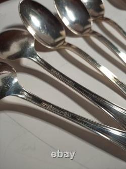 1847 Roger Bros Silverware Set Remembrance Pattern 8 Place Setting 83 Pieces