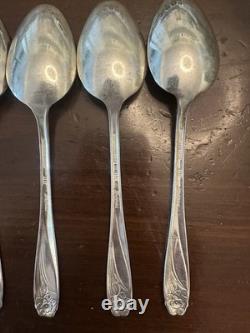 1847 Roger's Brothers IS Daffodil Silverware Setting for 12 People Great cond