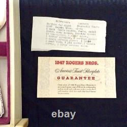 1847 Rogers Bros Eternally Yours 65 Piece Flatware Silverware Set Vintage 1940s