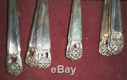 1847 Rogers Bros Eternally Yours Silverplate Grille Set For 8 Unused