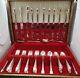 1847 Rogers Bros First Love Silverware Flatware 56pc Set In Box Silverplate