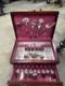1847 Rogers Bros. Heritage 57 Pieces Service For 8 Wooden Storage Box (F3)