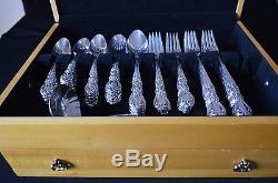 1847 Rogers Bros Heritage Silverplate Flatware Set From 1953 80 Pieces With Box