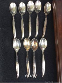 1847 Rogers Bros. IS FLAIR Silverware 55 PCS w Serving & Box Svr For 8