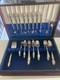 1847 Rogers Bros IS patten silver Flatware Set 62 Pc Vintage Silverware