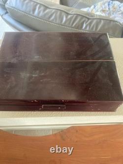 1847 Rogers Bros IS patten silver Flatware Set 62 Pc Vintage Silverware