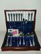 1847 Rogers Bros. Is Remembrance 55 Pc Set Silverplate Flatware + Wood Box