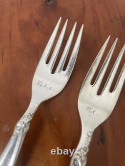 1847 Rogers Bros Leilani 73 Piece Silverplate Flatware Set For 12 Box WithDrawer