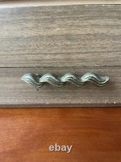 1847 Rogers Bros Leilani 73 Piece Silverplate Flatware Set For 12 Box WithDrawer