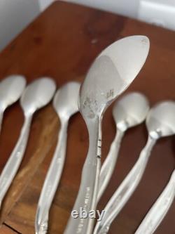 1847 Rogers Bros Leilani 73 Piece Silverplate Flatware Set For 12 Box WithDrawer