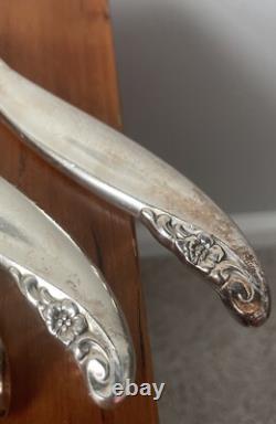 1847 Rogers Bros Leilani 73 Piece Silverplate Flatware Set For 12 Box WithDrawer