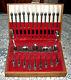 1847 Rogers Bros REMEMBRANCE Flatware Set for 12 with 1847 Chest 77 pieces Nice