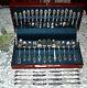 1847 Rogers Bros REMEMBRANCE Flatware Set for 12 with 1847 Chest 92 pieces Nice