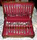 1847 Rogers Bros REMEMBRANCE Flatware Set for 12 with Chest 77 pieces Very Nice