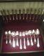 1847 Rogers Bros REMEMBRANCE Silver Flatware Set for 12 with 1847 Chest 81 pieces