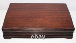 1847 Rogers Bros Silverplate DAFFODIL Flatware Set in Box wPamphlet Cards 50 pc