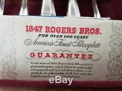 1847 Rogers Bros Silverplate Flatware 54 Piece Set Eternally Yours