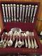 1847 Rogers Bros Silverplate Flatware ETERNALLY YOURS 104 pc set for 12 +serving