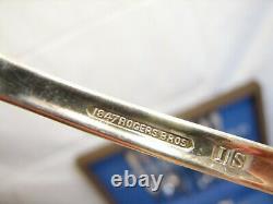1847 Rogers Bros Silverplate Flatware Lovelace Silverware 48pcs Silver Plate