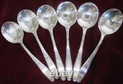 1847 Rogers Bros Silverplate Flatware Set Ambassador Pattern 83 Pieces uu