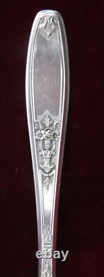 1847 Rogers Bros Silverplate Flatware Set Ambassador Pattern 83 Pieces uu