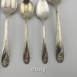 1847 Rogers Bros Silverware Daffodil MCM 37 Pieces, 5 Place Settings + More