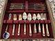 1847 Rogers Bros Silverware Eternally Yours Set Of 49 Pieces + Box- Silver Plate