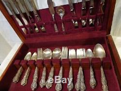 1847 Rogers Bros. Silverware HERITAGE Set 48 Total Pieces with Storage Chest