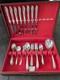 1847 Rogers Bros. Springtime Silverplate Flatware 46 pcs Set Complete with Box