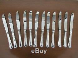 1847 Rogers Bros Vintage Silver Plate Flatware Set in Box 60 pcs for 12 guests