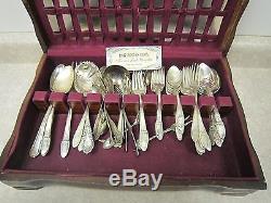1847 Rogers Bros Vintage Silverware Set Silver Plated Silverplate Flatware Fork