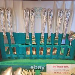 1847 Rogers Brothers Set of Silverware- 70 pieces in all