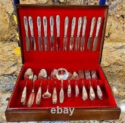 1847 Rogers Brothers Silver Plated Flatware Set