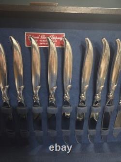 1847 Rogers Flair service for 8. 50 piece beautiful plated silver dinnerware set