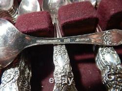 1847 Rogers Heritage flatware set small & large Serving Pcs. 72 NICE svc for 8