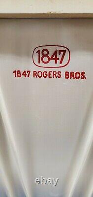 1848 ROGER BROS. Silverware Set 55 Pcs Total