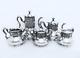 1865 Rogers Smith & Co. Meriden Victorian Aesthetic Rococo Tea Coffee Set